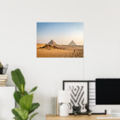 Mystische Pyramiden Poster (Heimbüro)