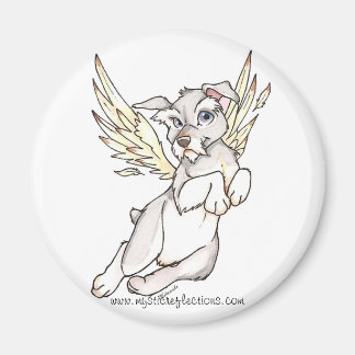 Mystische Reflection Flying Dog Magnet