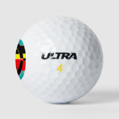 MYSTISCHE REFLEKTION DER AUSTRALISCHEN ABORIGINALK GOLFBALL (Logo)