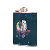 Mystische Regenbogenschale und Vollmond-Celestie Flachmann (Links)