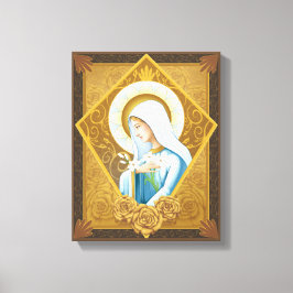 Mystische Rose Leinwanddruck