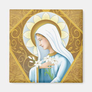 Mystische Rose Magnet