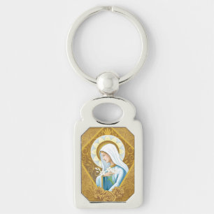 Mystische Rose Schlüsselanhänger