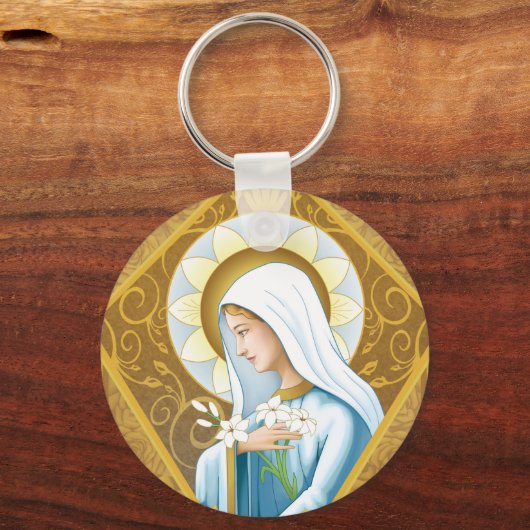 Mystische Rose Schlüsselanhänger (Vorderseite)