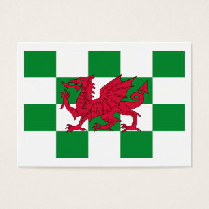 Mystische rote keltische Drachenflagge von Wales