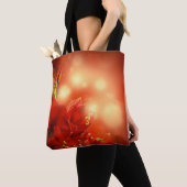Mystische Rote Rose Tasche (Von Nahem)