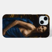 Mystische Ruhe: Caravaggios Medusa iPhone 15 Case-Mate iPhone Hülle (Rückseite (Horizontal))