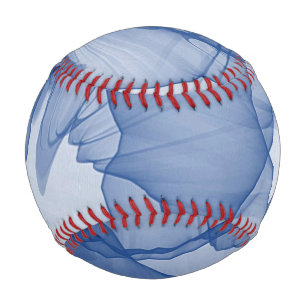 Mystische Schicht Chiffon Scarves Blau Baseball