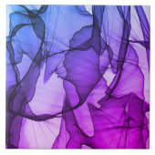 Mystische Schicht von Pflaumen Fliese (Vorderseite)