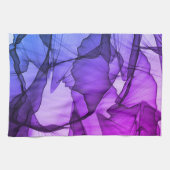Mystische Schicht von Pflaumen Geschirrtuch (Horizontal)