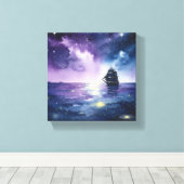 Mystische Schiffsmauer Leinwand Kunst - über Sta s (Insitu (Holzboden))