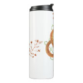 mystische Schlange Thermosbecher (Nach links gedreht)