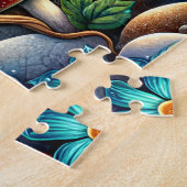 Mystische Schmetterlinge Puzzle (Seite)