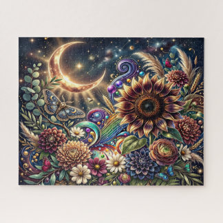 Mystische Schmetterlinge Puzzle