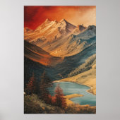 Mystische Seereflektionen Poster (Vorne)