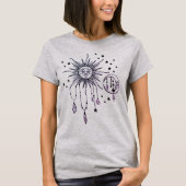 Mystische Sonne und Mond T-Shirt (Vorderseite)