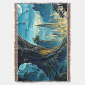 Mystische Stadtträume Decke (Vorderseite Vertikal)