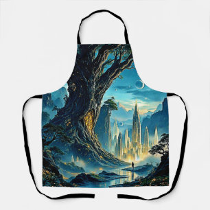 Mystische Stadtträume Schürze