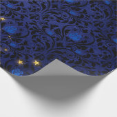 Mystische Sterne Geschenkpapier (Ecke)