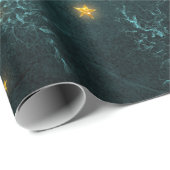 Mystische Sterne Geschenkpapier (Rolleneckpunkt)