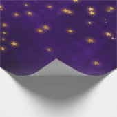 Mystische Sterne Geschenkpapier (Ecke)