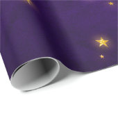 Mystische Sterne Geschenkpapier (Rolleneckpunkt)