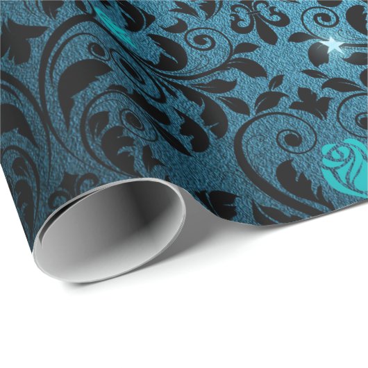 Mystische Sterne Geschenkpapier (Rolleneckpunkt)