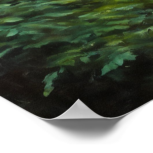 Mystische Strahlung: Eine Reise des Flusses durch Poster (Ecke)