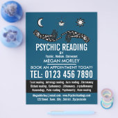 Mystische Symbole, Psychisch lesende Werbung Flyer (Einzeln)