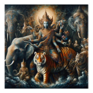 Mystische Szene Fotodruck