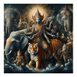 Mystische Szene Fotodruck