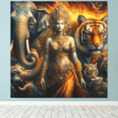 Mystische Szene Leinwanddruck (Insitu (Holzboden))