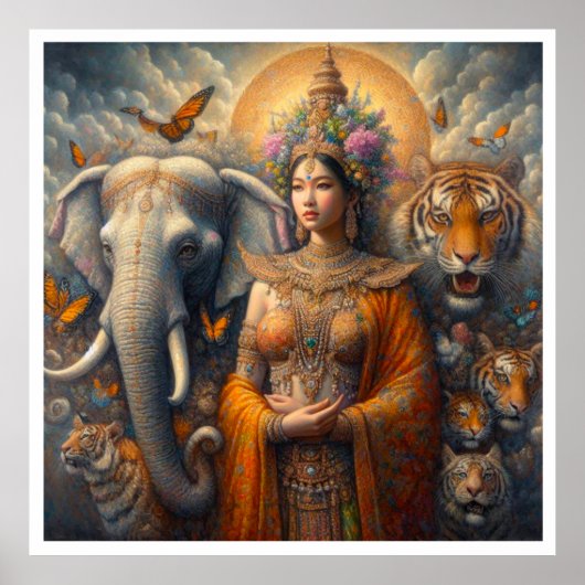 Mystische Szene Poster (Vorne)