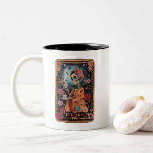 Mystische Tarotkarte Die Mama Spaß Zweifarbige Tasse
