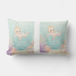 Mystische Tiefen Babygrafik drucken Lendenkissen