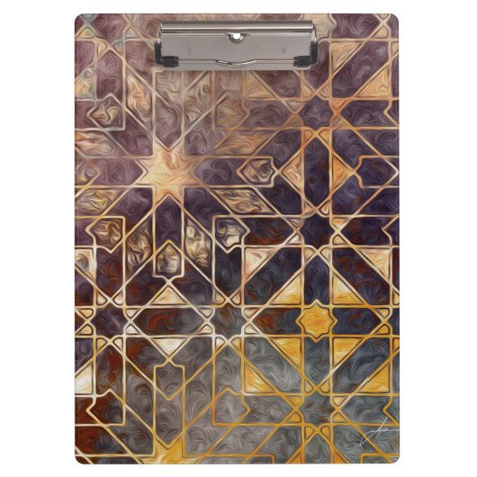 Mystische Tilgung I Klemmbrett (Vorderseite)