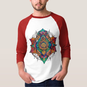 Mystische Tinte Zeichnend Tattoo-Logo - spirituell T-Shirt
