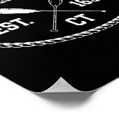 Mystische Verbindung 1654 gegründet Poster (Ecke)