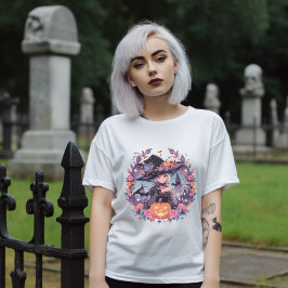 'Mystische Verzauberung' Halloween Anime Hexe T-Shirt