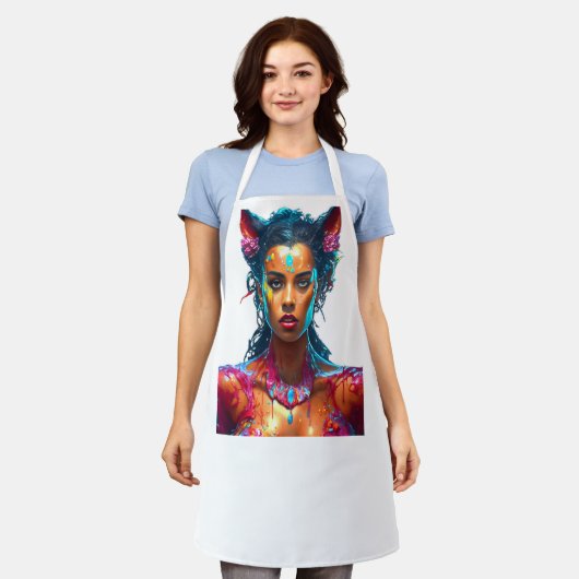 Mystische Verzauberung Schürze (Getragen)