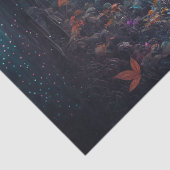 Mystische Walddekoupage Seidenpapier (Detail)