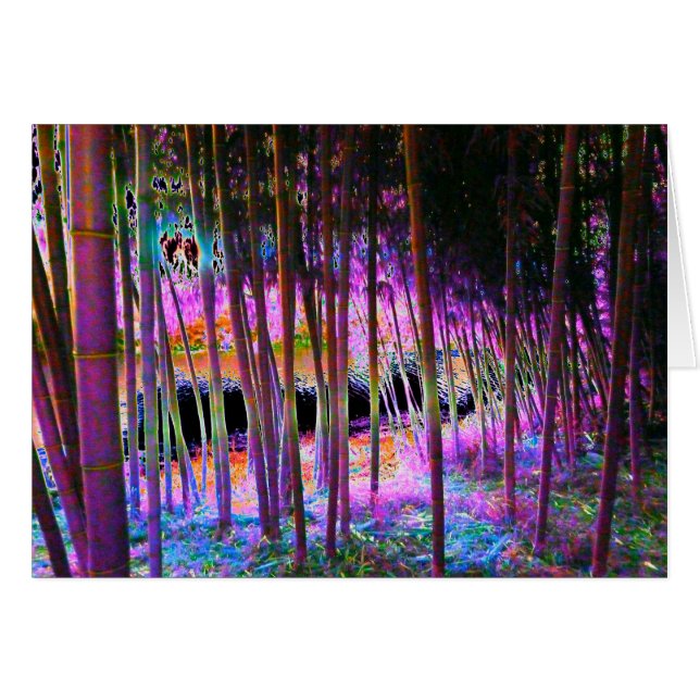 Mystische Waldkarte (Vorderseite (Horizontal))