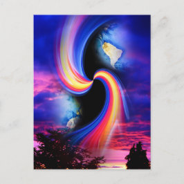 Mystische Welt 3 Postkarte