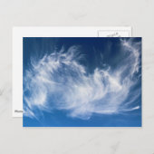 Mystische Wolkenbildung Postkarte (Vorne/Hinten)