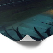 MYSTISCHE WÜNSCHE GUTE PIT ART POSTER (Ecke)