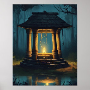 MYSTISCHE WÜNSCHE GUTE PIT ART POSTER