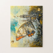 Mystischer Altar Schmetterling Puzzle (Vertikal)