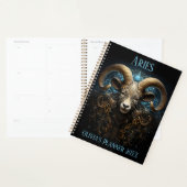 Mystischer Aries Sternzeichenplaner Planer (Anzeige)