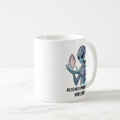 Mystischer Außerirdischer Kaffeetasse (VorderseiteRechts)
