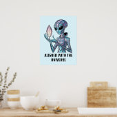 Mystischer Außerirdischer Poster (Küche)